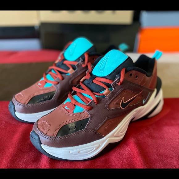 nike m2k tekno mahogany